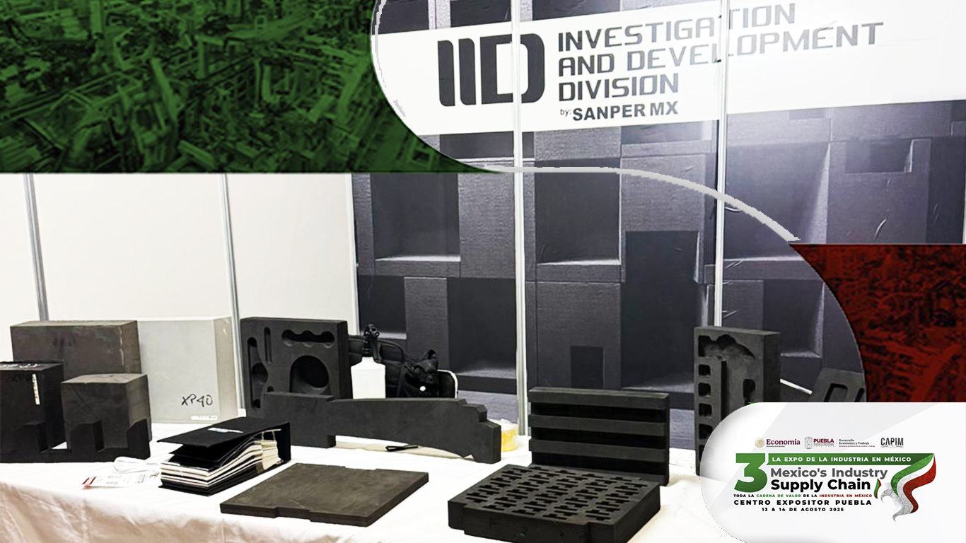 Sanper México y su División IDD participa en Expo México Industry Supply Chain Puebla 2025