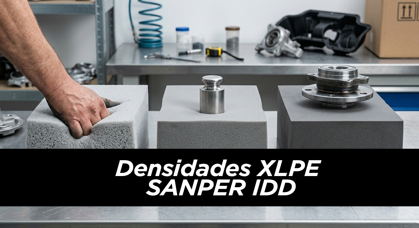 ¿Qué densidad de XLPE necesitas según tu producto?