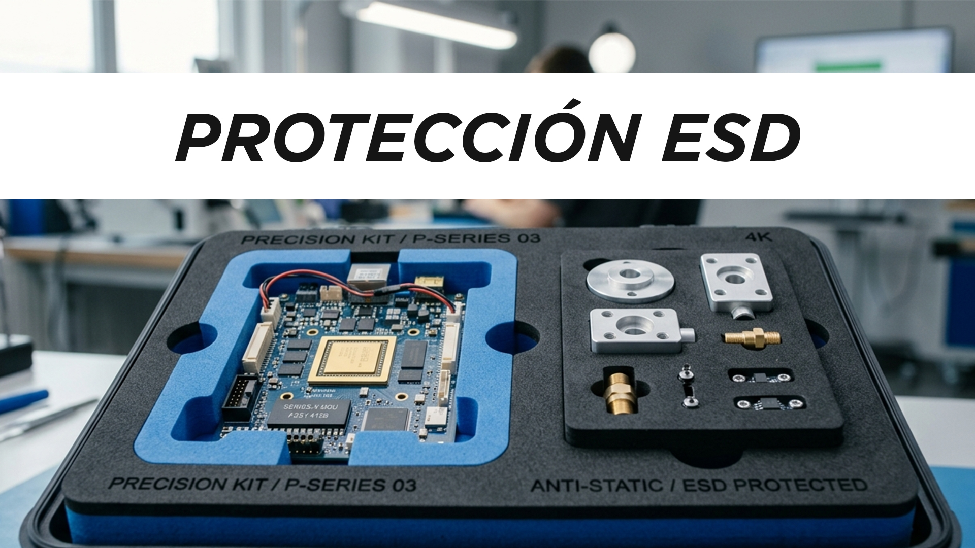 Protección conductiva con EVA ESD: seguridad y protección para componentes sensibles