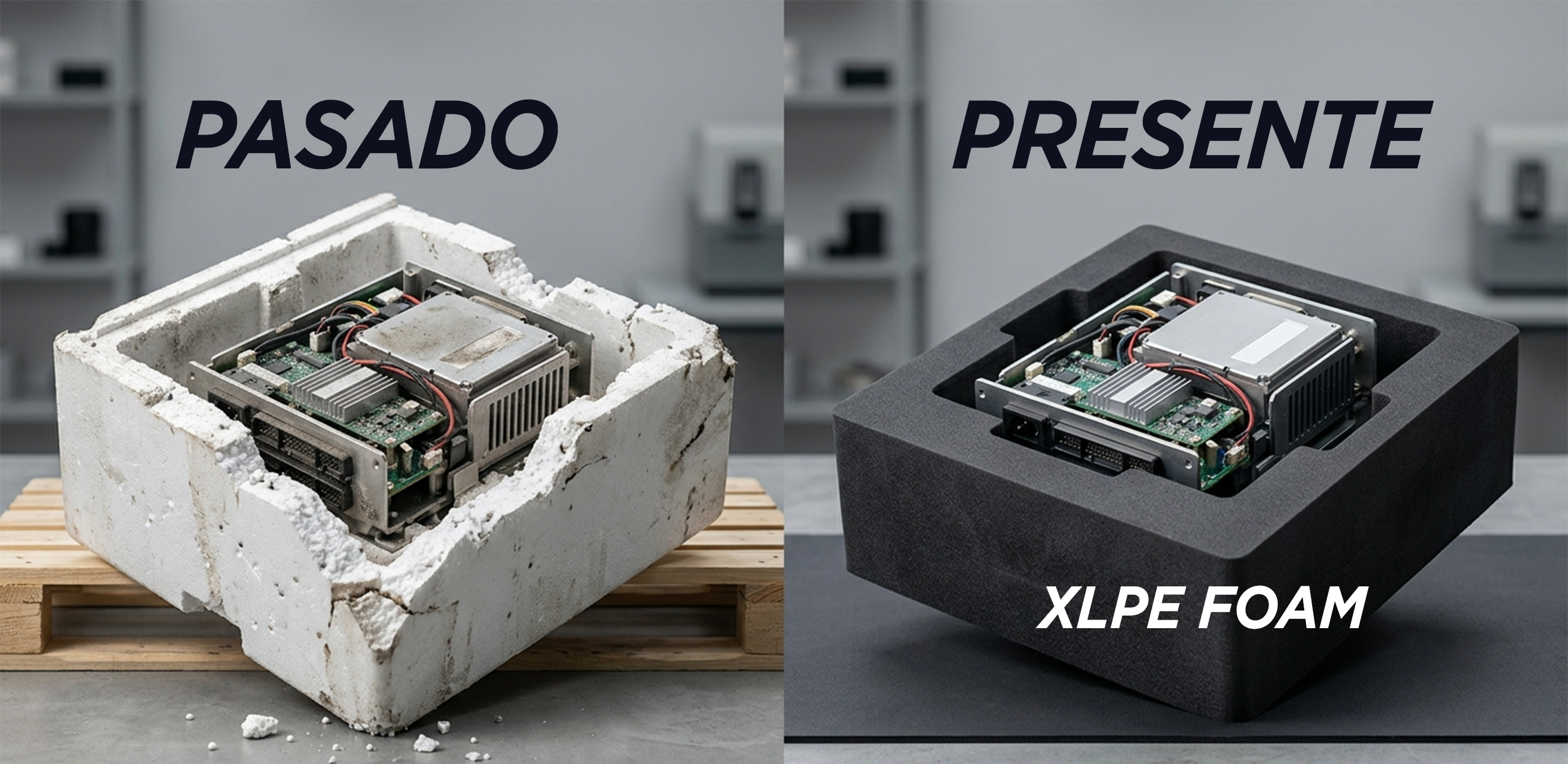 ¿Qué es el XLPE y por qué está reemplazando al EPS en embalaje?