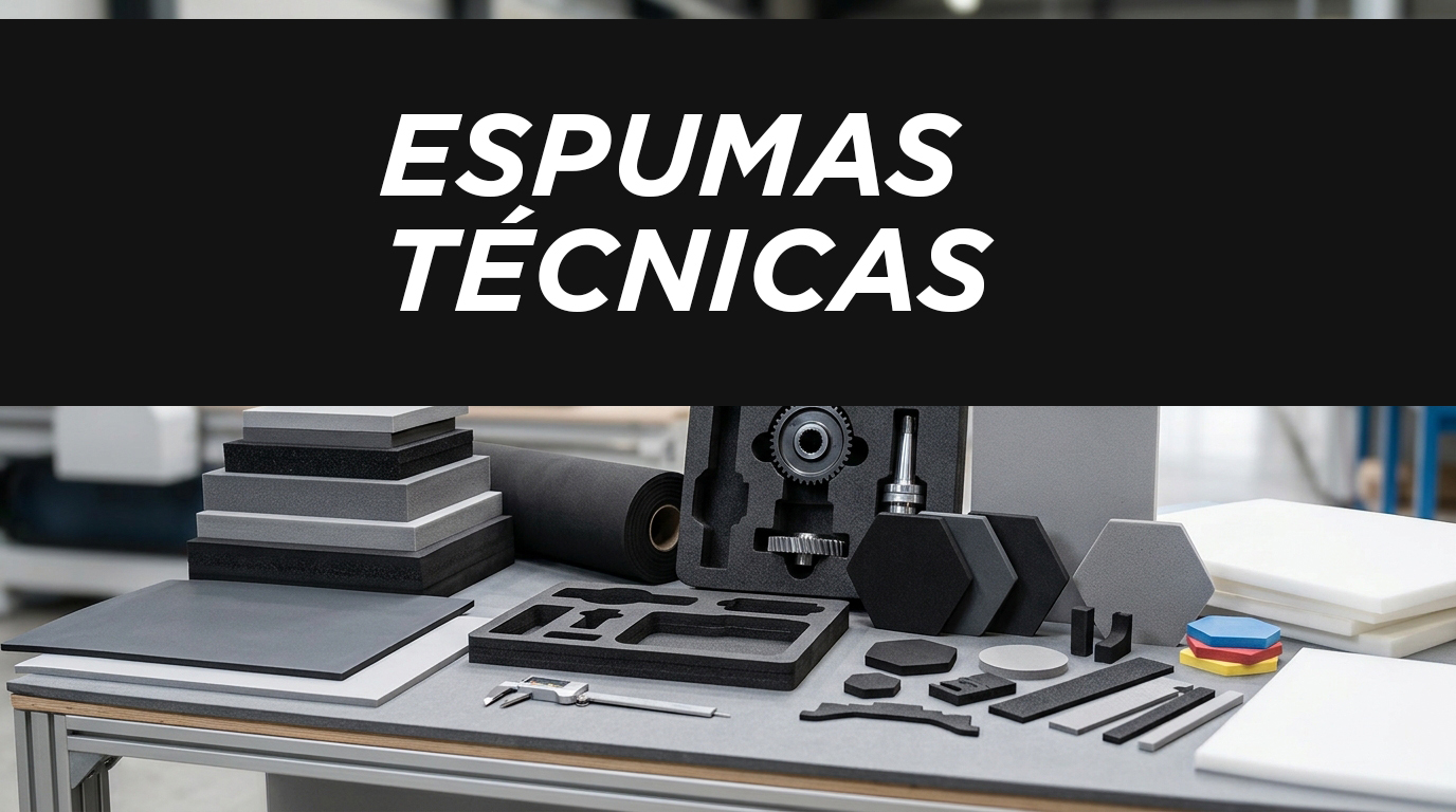 ¿Qué son las espumas técnicas? Tipos, usos y aplicaciones | SANPER IDD